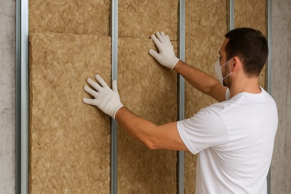 Плюсы и минусы бескаркасной шумоизоляции стен /